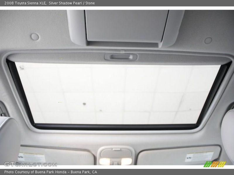 Silver Shadow Pearl / Stone 2008 Toyota Sienna XLE
