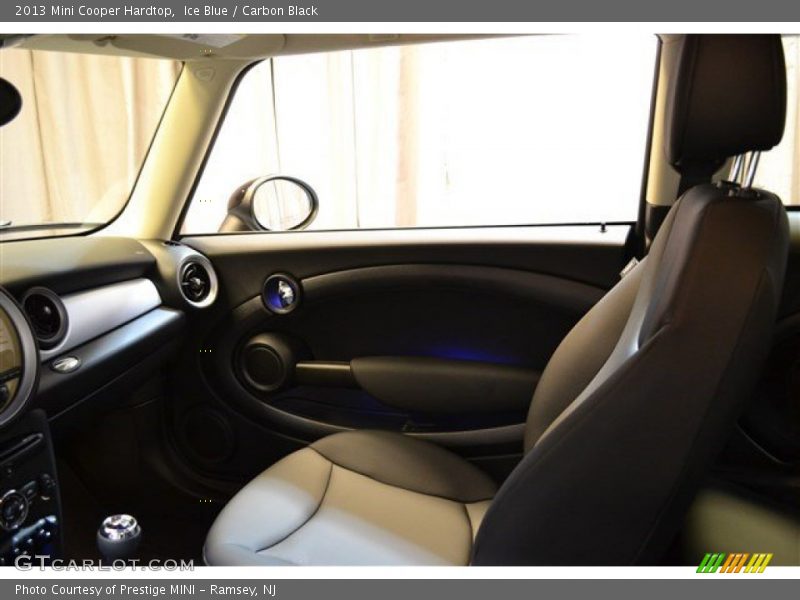 Ice Blue / Carbon Black 2013 Mini Cooper Hardtop