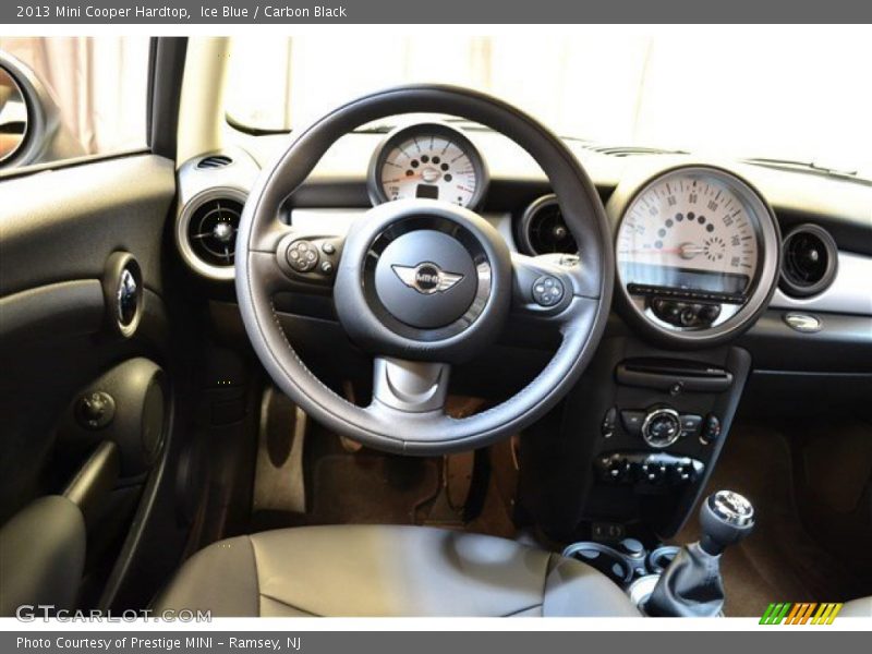 Ice Blue / Carbon Black 2013 Mini Cooper Hardtop