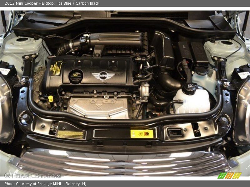 Ice Blue / Carbon Black 2013 Mini Cooper Hardtop