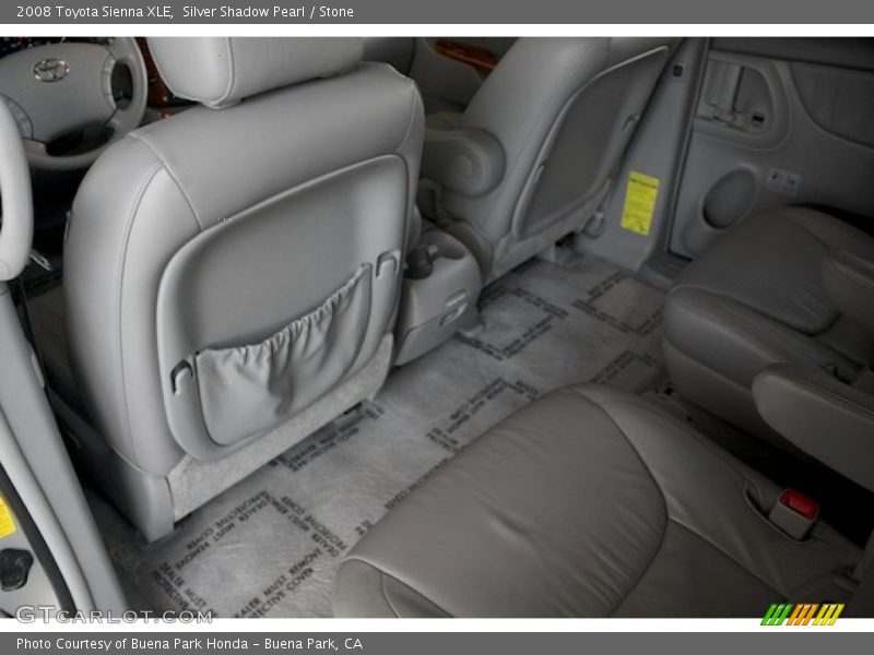 Silver Shadow Pearl / Stone 2008 Toyota Sienna XLE