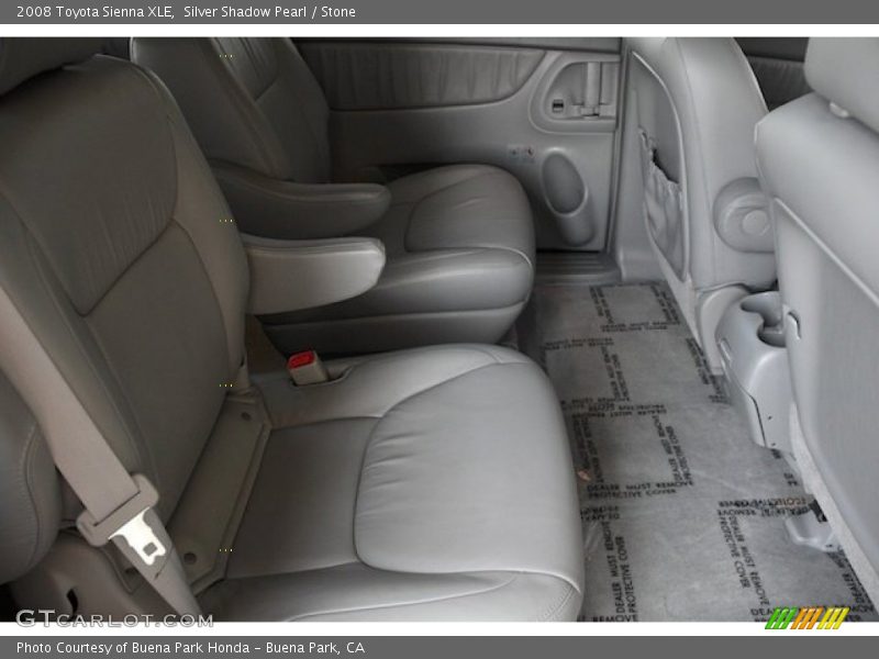 Silver Shadow Pearl / Stone 2008 Toyota Sienna XLE
