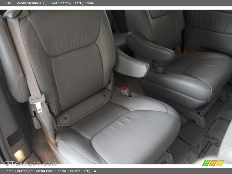 Silver Shadow Pearl / Stone 2008 Toyota Sienna XLE