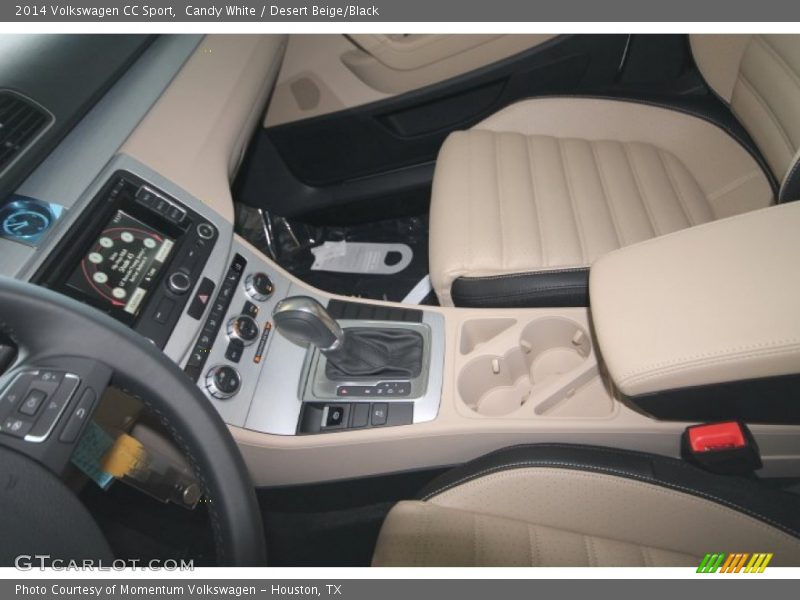 Candy White / Desert Beige/Black 2014 Volkswagen CC Sport