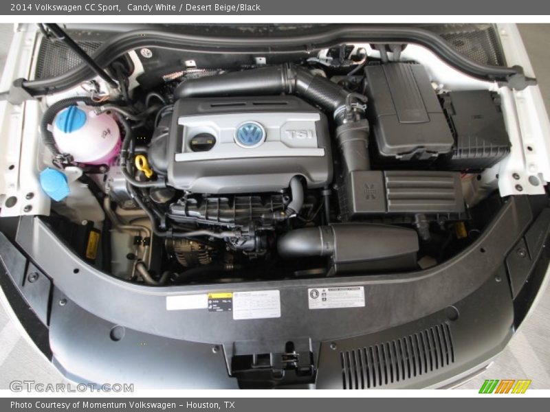 Candy White / Desert Beige/Black 2014 Volkswagen CC Sport