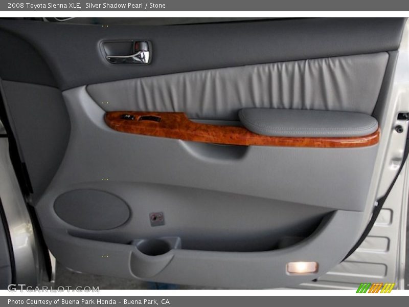 Silver Shadow Pearl / Stone 2008 Toyota Sienna XLE