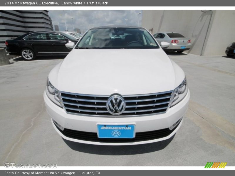 Candy White / Truffle/Black 2014 Volkswagen CC Executive