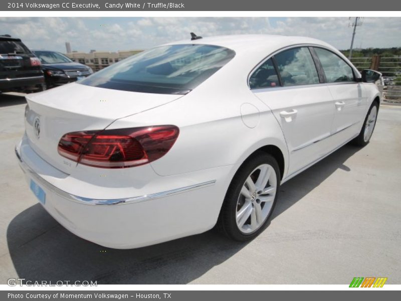 Candy White / Truffle/Black 2014 Volkswagen CC Executive