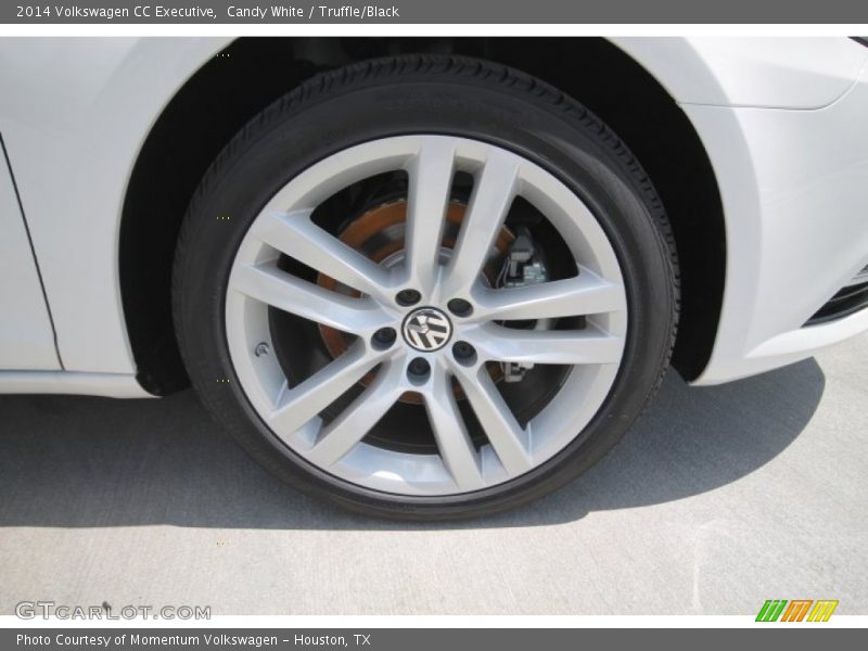 Candy White / Truffle/Black 2014 Volkswagen CC Executive