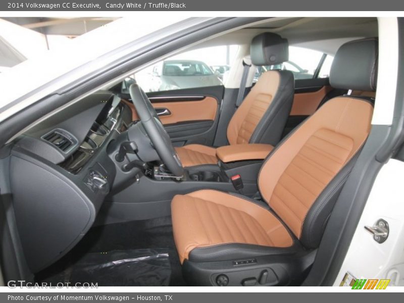 Candy White / Truffle/Black 2014 Volkswagen CC Executive