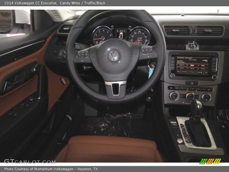 Candy White / Truffle/Black 2014 Volkswagen CC Executive