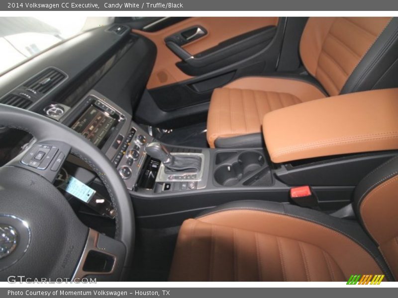 Candy White / Truffle/Black 2014 Volkswagen CC Executive