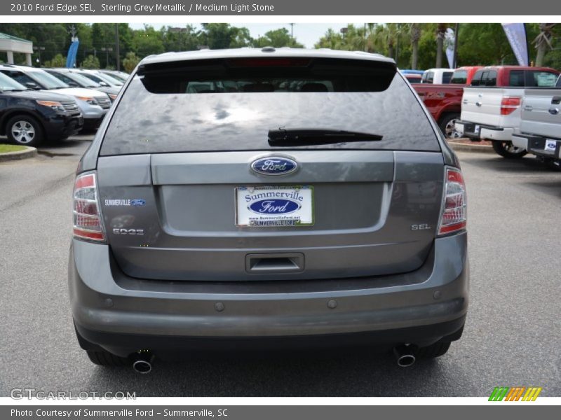 Sterling Grey Metallic / Medium Light Stone 2010 Ford Edge SEL