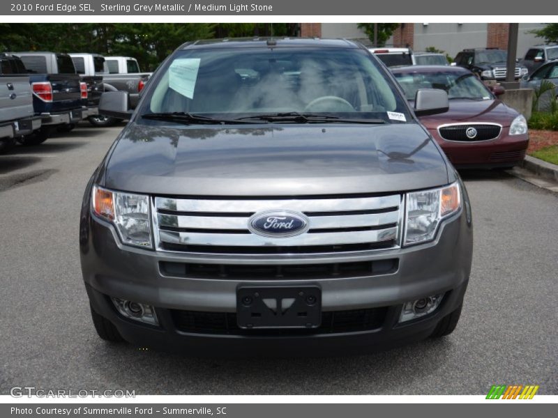 Sterling Grey Metallic / Medium Light Stone 2010 Ford Edge SEL