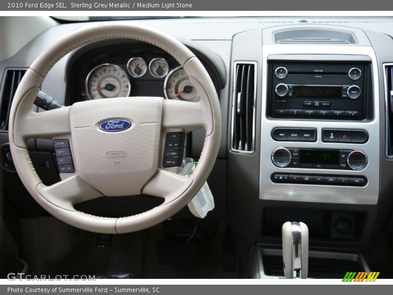 Sterling Grey Metallic / Medium Light Stone 2010 Ford Edge SEL