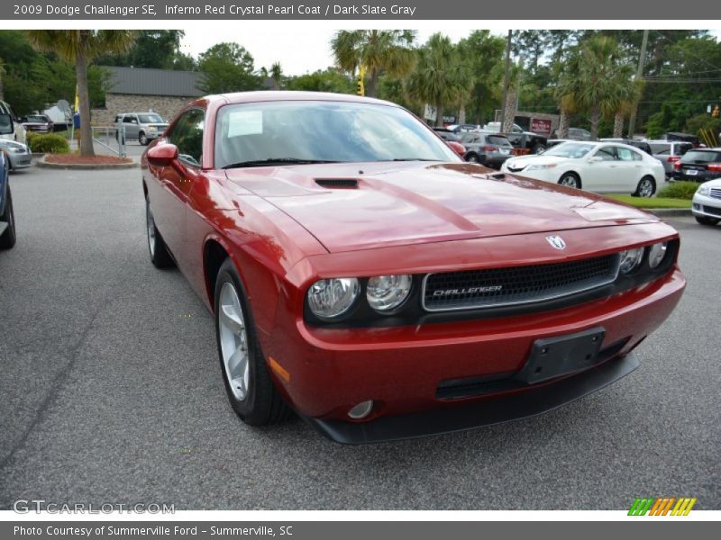  2009 Challenger SE Inferno Red Crystal Pearl Coat