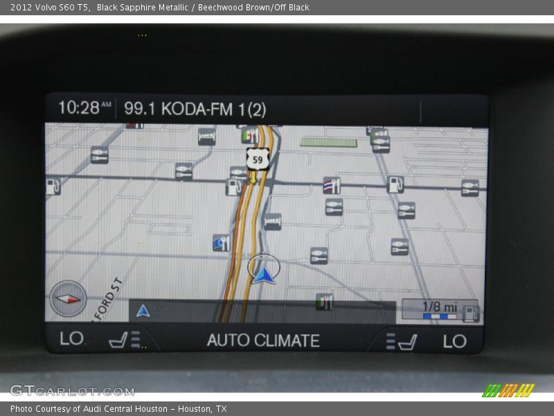 Navigation of 2012 S60 T5