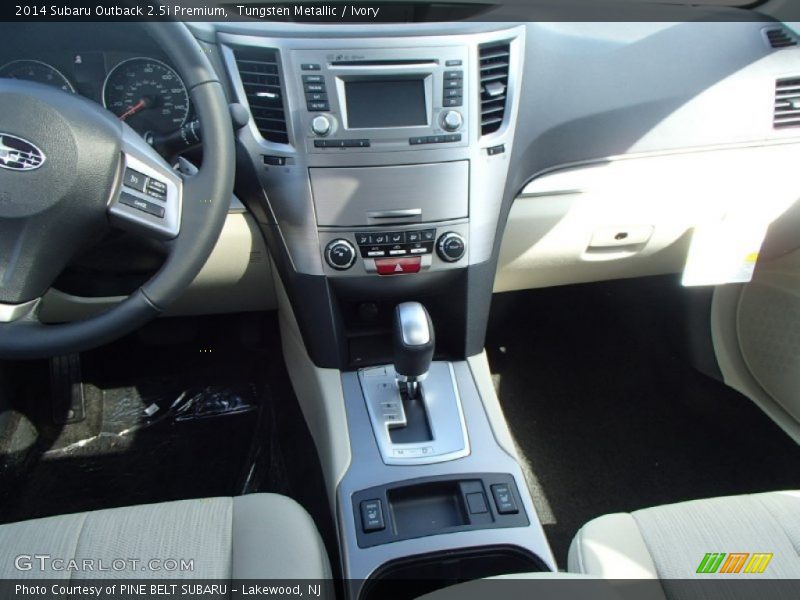 Tungsten Metallic / Ivory 2014 Subaru Outback 2.5i Premium