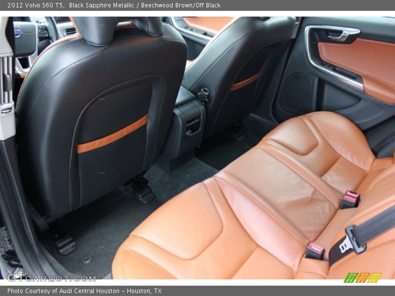 Rear Seat of 2012 S60 T5