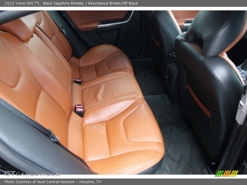 Rear Seat of 2012 S60 T5