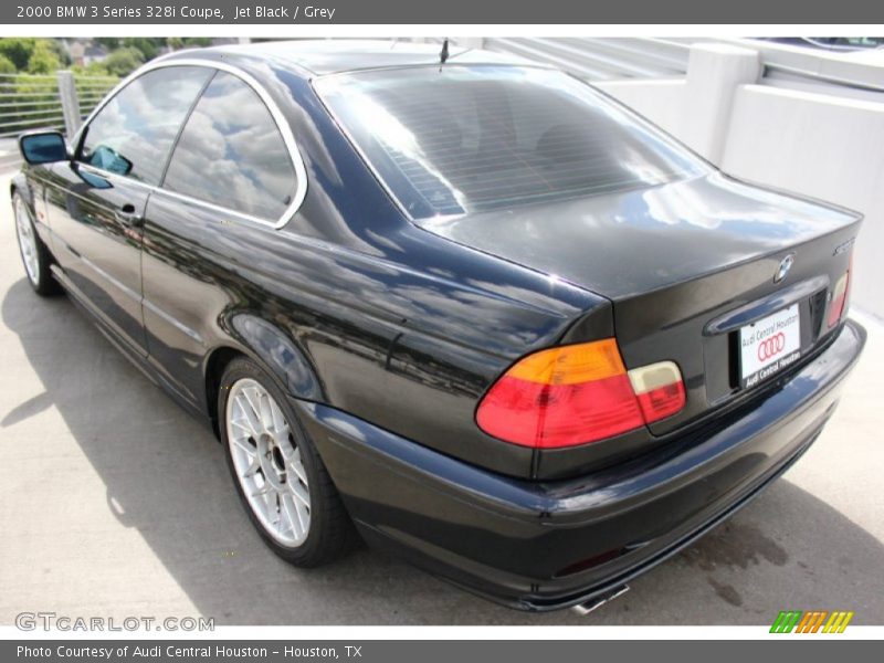 Jet Black / Grey 2000 BMW 3 Series 328i Coupe