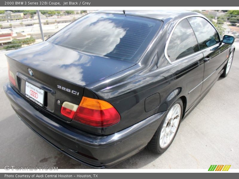 Jet Black / Grey 2000 BMW 3 Series 328i Coupe