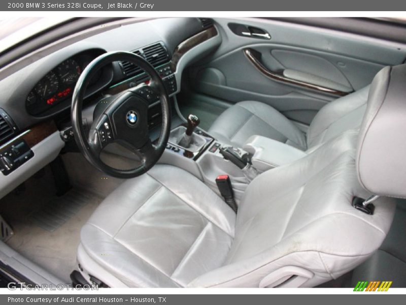 Grey Interior - 2000 3 Series 328i Coupe 
