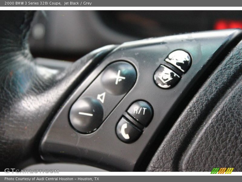 Jet Black / Grey 2000 BMW 3 Series 328i Coupe