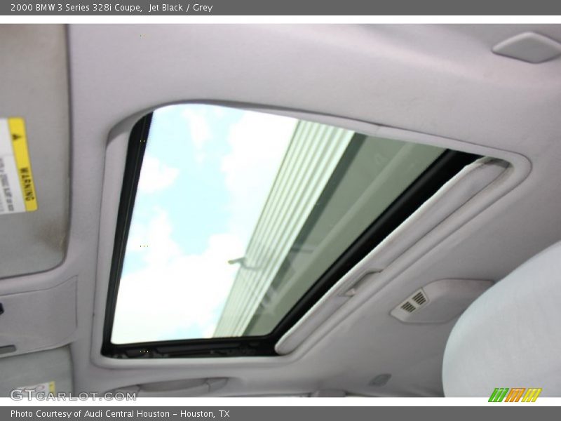 Jet Black / Grey 2000 BMW 3 Series 328i Coupe
