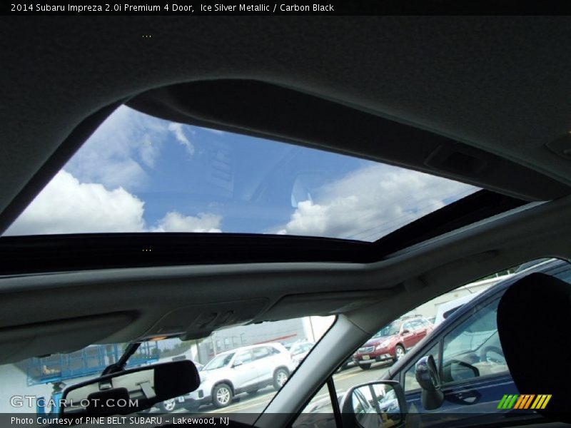 Ice Silver Metallic / Carbon Black 2014 Subaru Impreza 2.0i Premium 4 Door