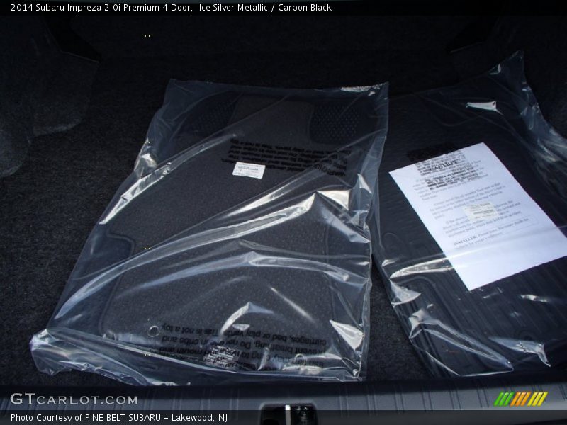 Ice Silver Metallic / Carbon Black 2014 Subaru Impreza 2.0i Premium 4 Door