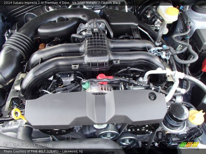 Ice Silver Metallic / Carbon Black 2014 Subaru Impreza 2.0i Premium 4 Door