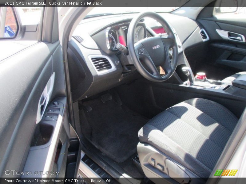 Quicksilver Metallic / Jet Black 2011 GMC Terrain SLE