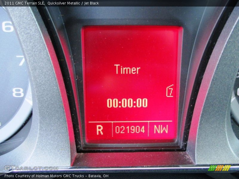 Quicksilver Metallic / Jet Black 2011 GMC Terrain SLE