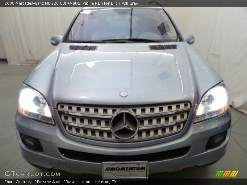 Alpine Rain Metallic / Ash Grey 2008 Mercedes-Benz ML 320 CDI 4Matic