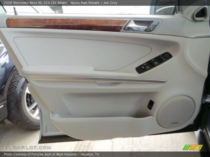 Alpine Rain Metallic / Ash Grey 2008 Mercedes-Benz ML 320 CDI 4Matic