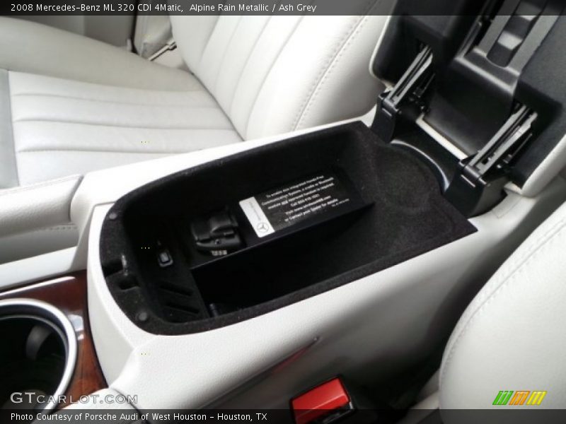 Alpine Rain Metallic / Ash Grey 2008 Mercedes-Benz ML 320 CDI 4Matic