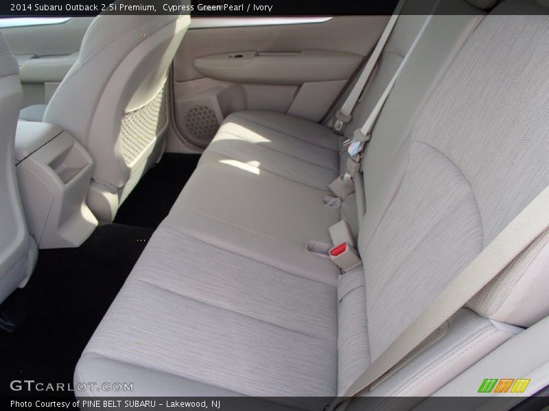 Cypress Green Pearl / Ivory 2014 Subaru Outback 2.5i Premium