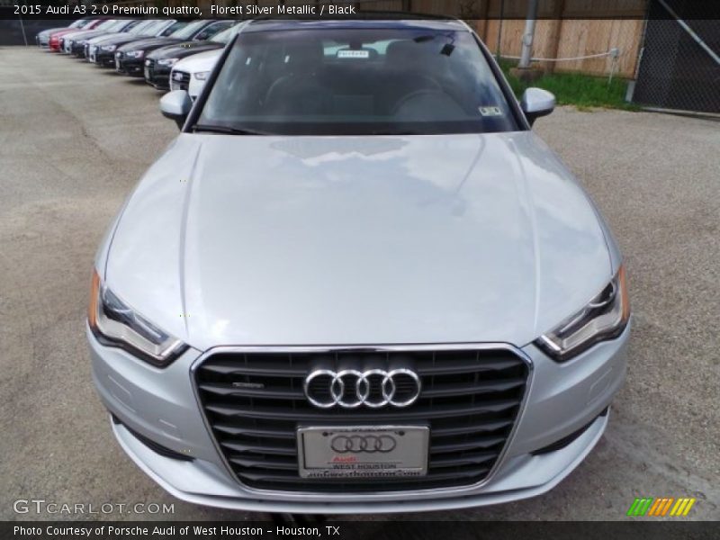 Florett Silver Metallic / Black 2015 Audi A3 2.0 Premium quattro