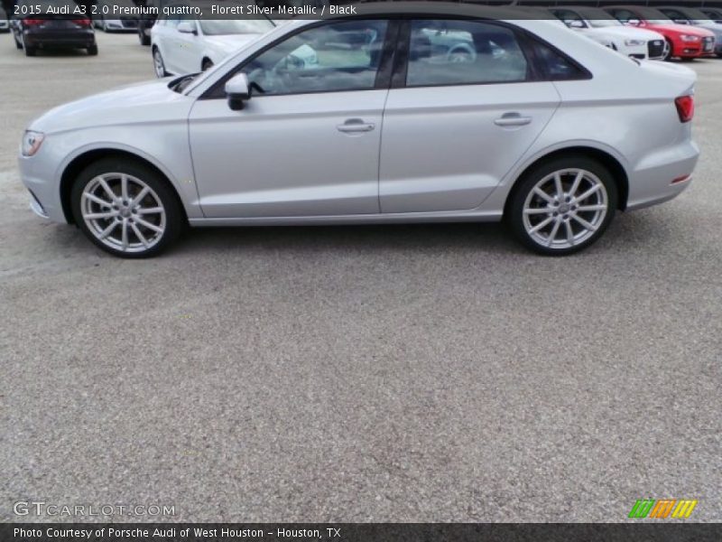 Florett Silver Metallic / Black 2015 Audi A3 2.0 Premium quattro