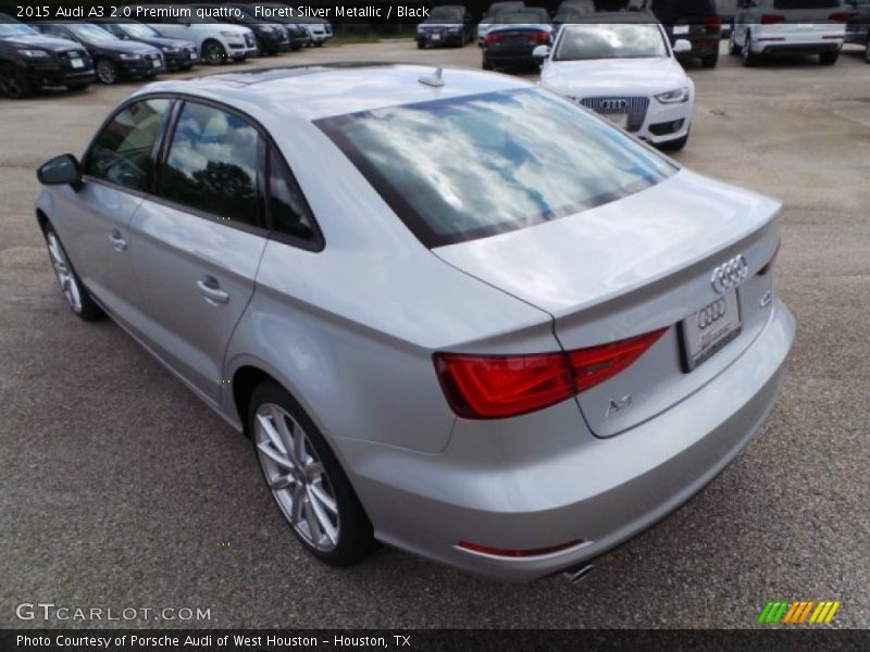 Florett Silver Metallic / Black 2015 Audi A3 2.0 Premium quattro