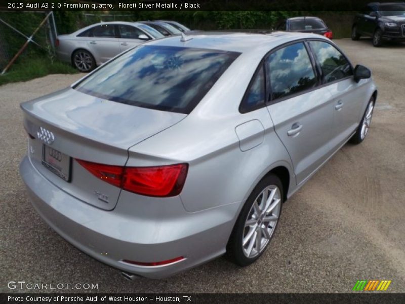 Florett Silver Metallic / Black 2015 Audi A3 2.0 Premium quattro
