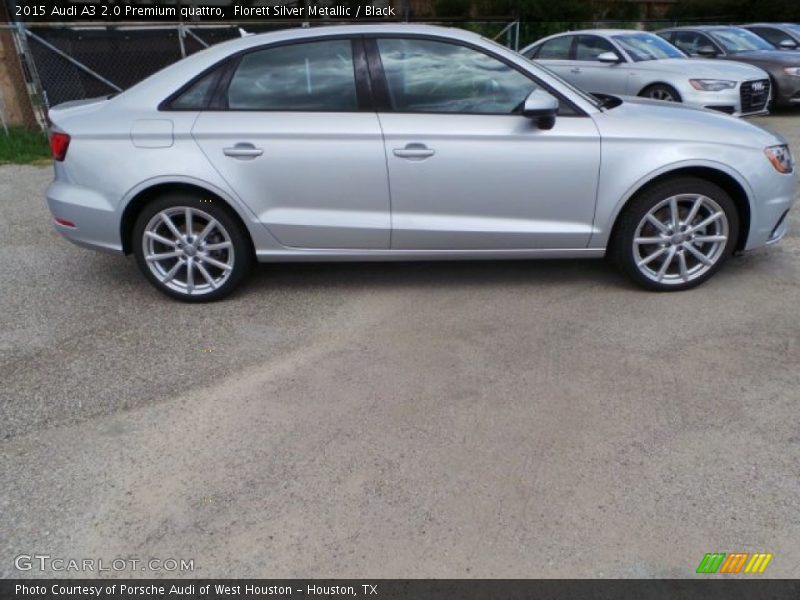Florett Silver Metallic / Black 2015 Audi A3 2.0 Premium quattro