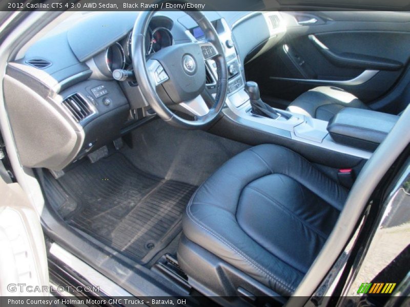 Black Raven / Ebony/Ebony 2012 Cadillac CTS 4 3.0 AWD Sedan