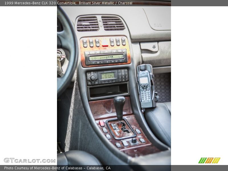 Brilliant Silver Metallic / Charcoal 1999 Mercedes-Benz CLK 320 Convertible