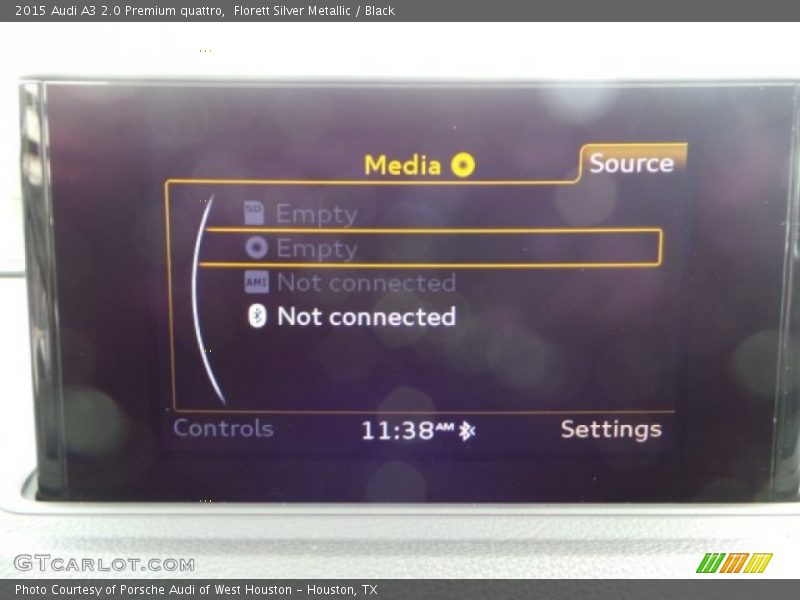 Florett Silver Metallic / Black 2015 Audi A3 2.0 Premium quattro