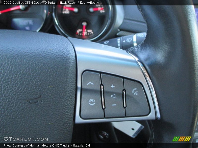 Black Raven / Ebony/Ebony 2012 Cadillac CTS 4 3.0 AWD Sedan
