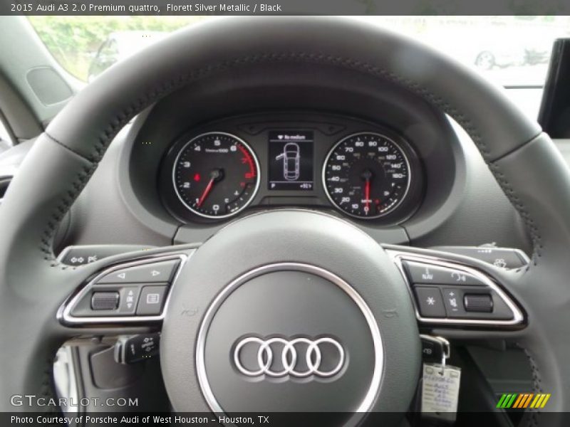 Florett Silver Metallic / Black 2015 Audi A3 2.0 Premium quattro