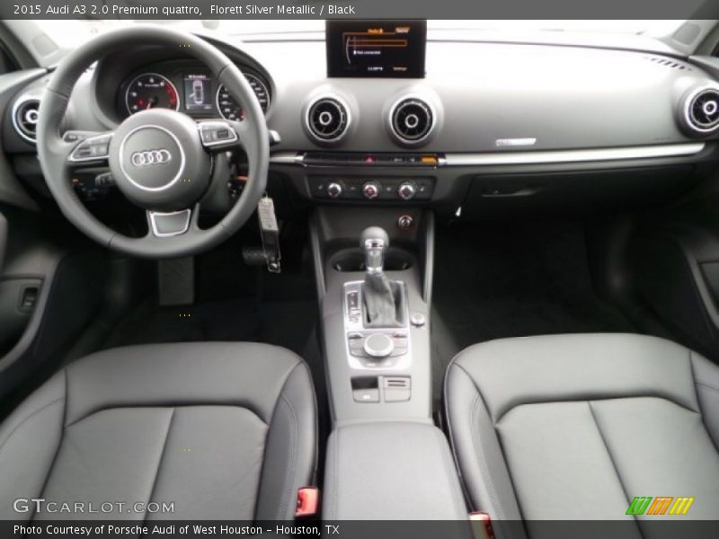 Florett Silver Metallic / Black 2015 Audi A3 2.0 Premium quattro