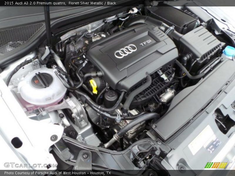Florett Silver Metallic / Black 2015 Audi A3 2.0 Premium quattro